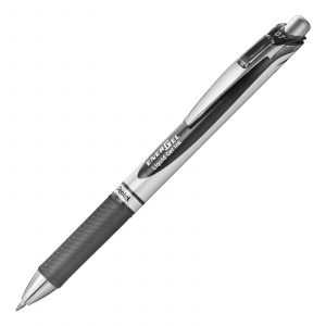 Pentel EnerGel 0.7mm Xm Retractable Rollerball Pen Black BL77-A. Smooth writing black Pentel gel pen.