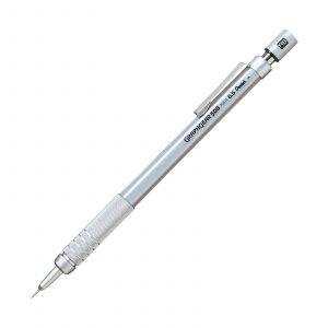 Pentel GraphGear 500 Mechanical Pencil PG515-A 0.5mm. High quality automatic pencil with metal grip and 0.5mm lead size.