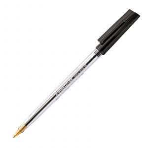 Staedtler Stick 430 Medium Black M9 Ballpoint Pen. Staedtler 430 great value ballpoint pen with black ink.