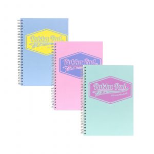 Pukka Pad Pastel A5 Jotta Notepad. Soft pastel colour versions of the iconic Jotta pad. Perfect carry A5 size and featuring 200 pages of 80 GSM Paper.