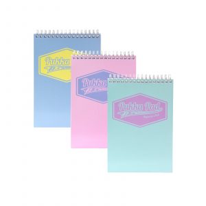 Pukka Pastel Reporters Pad 140 x 205. High quality soft pastel colour reporters pads. With 160 pages of 80 GSM paper.