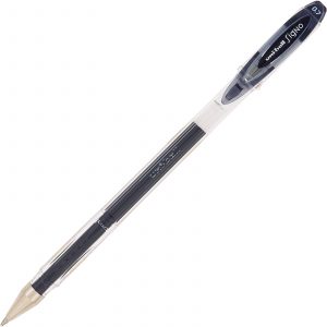 High quality Uni-Ball Signo UM-120 Rollerball pen in black. Smooth writing gel rollerball pen with black ink.