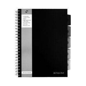 Pukka Pad A4 Black Project Book