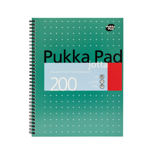 Pukka Pad A4 Metallic Ruled Jotta Notebook