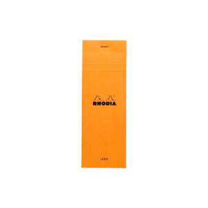 Rhodia No. 8 Head Stapled Notepad Lined (74mm x 210mm)