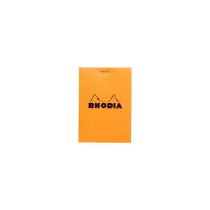Rhodia No. 12 Stapled Notepad Squared (85mm x 120mm)