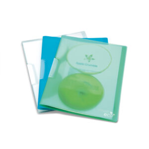 Rapesco ECO PivotClip File A4 – Assorted Transparent – Pack of 5