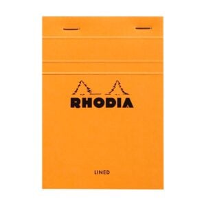 Rhodia No. 13 A6 Stapled Notepad Lined
