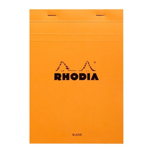 Rhodia No. 16 A5 Stapled Notepad Plain