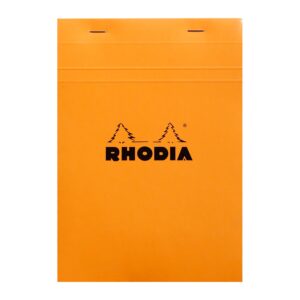 Rhodia No. 16 A5 Stapled Notepad Squared