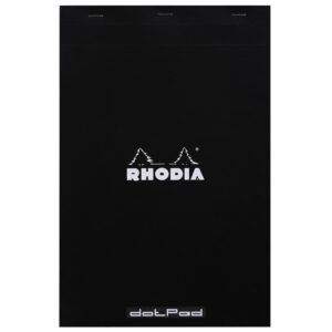 Rhodia No. 19 A4+ Dot Pad Stapled Notepad