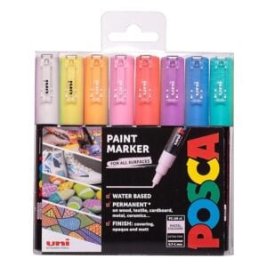 Posca PC-1M 8pc Pastel Pack