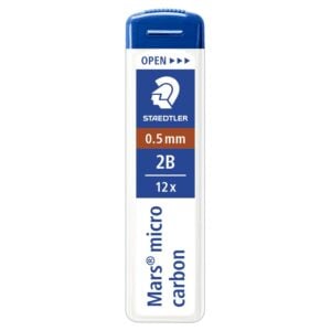 Staedtler 250 05 Mars Micro Leads 0.5mm Tube of 12 Leads