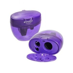 Snopake Triple Hole Canister Sharpener Purple