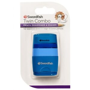 Snopake Twin Combo Sharpener & Eraser Assorted