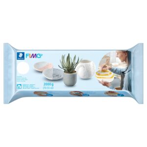 Staedtler 8102-0 FIMO Air Air Drying Modelling Clay 2000g – White