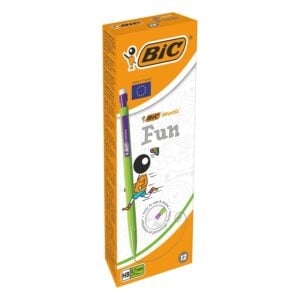 BIC Matic Fun 0.7mm Mechanical Pencils 8209602 – Box of 12 Assorted