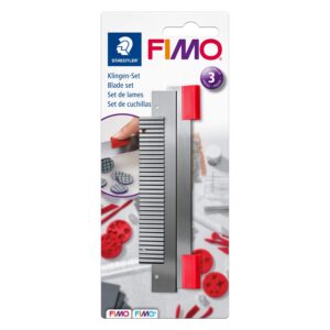 Staedtler 8700 04 Fimo Cutter Set  – Pack of 3 Assorted Pieces