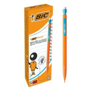 BIC Matic Strong 0.9mm Mechanical Pencils 892271 – Box of 12 Assorted