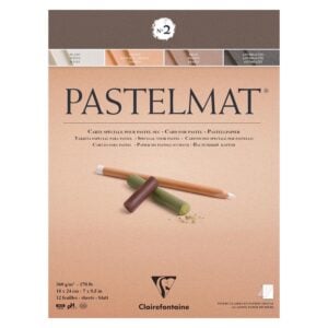 Clairefontaine Pastelmat Pad No. 2 360 gsm, 12 Sheets