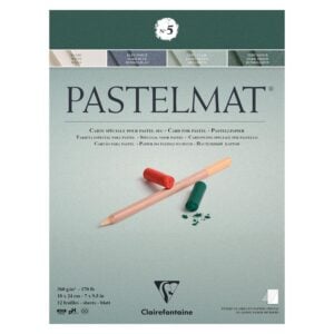 Clairefontaine Pastelmat Pad No. 5 360 gsm, 12 Sheets