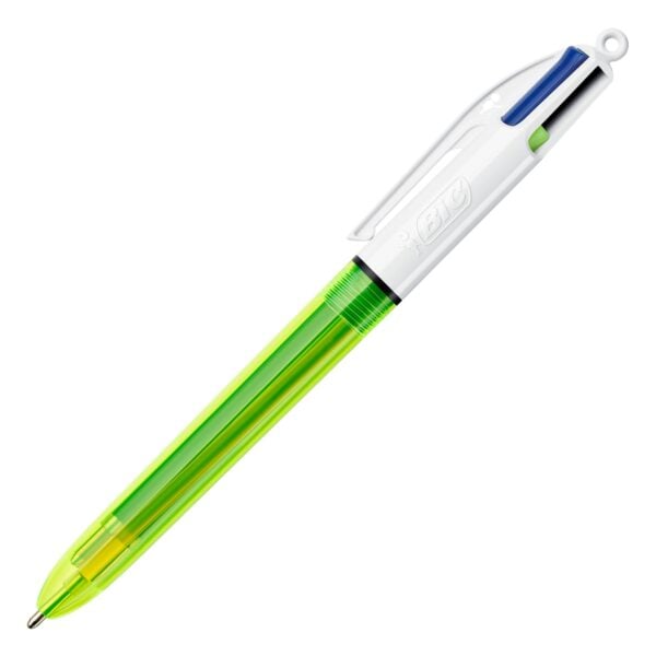 BIC 4 Colour Fluo Ballpoint Multipen 982868