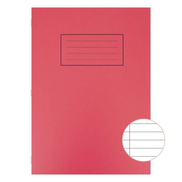 Silvine A4 Exercise Book Ruled