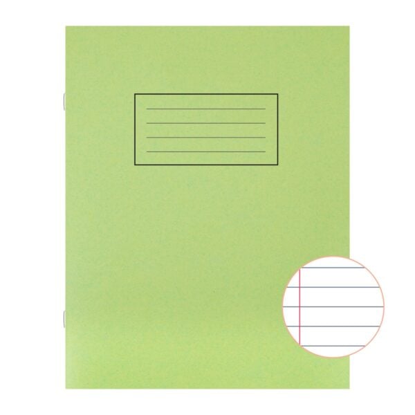 Silvine 229x178mm Exercise Book Ruled, 80 Pages