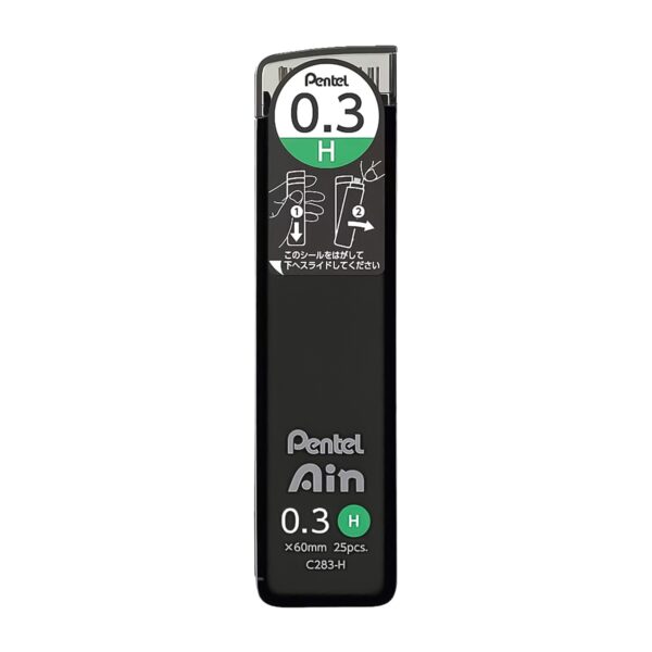 Pentel Ain Leads 0.3mm Tube of 25 Leads C283