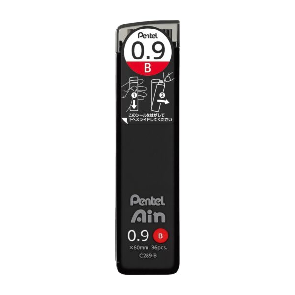 Pentel Ain Leads 0.9mm Tube of 36 Leads C289