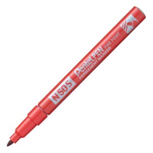 Pentel N50S Permanent Marker Pen 3.18mm Fine Tip