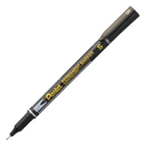 Pentel NFS410 Super Fine Permanent Marker 0.64mm Bullet Tip