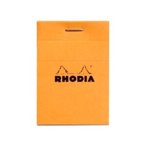 Rhodia No. 10 Stapled Notepad Squared (52mm x 74mm)