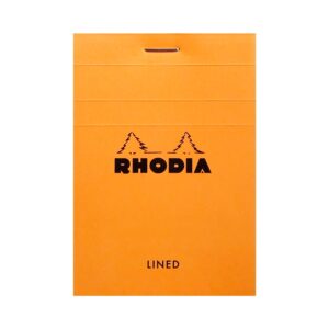 Rhodia No. 11 A7 Stapled Notepad Lined