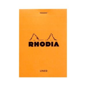 Rhodia No. 12 Stapled Notepad Lined (85mm x 120mm)