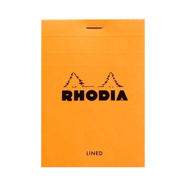 Rhodia No. 12 Stapled Notepad Lined (85mm x 120mm)