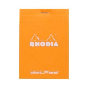Rhodia No. 12 Stapled Notepad Dot Grid (85mm x 120mm)