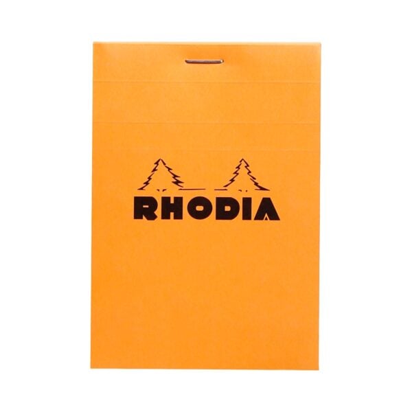Rhodia No. 12 Stapled Notepad Squared (85mm x 120mm)