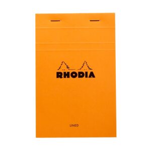 Rhodia No. 14 Stapled Notepad Lined (110mm x 170mm)