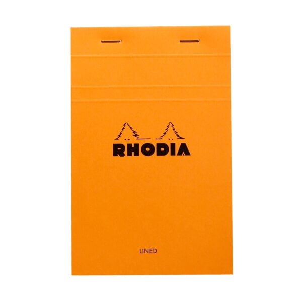 Rhodia No. 14 Stapled Notepad Lined (110mm x 170mm)