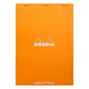 Rhodia No. 18 A4 Stapled Notepad Dot Pad