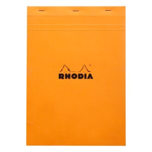 Rhodia No. 18 A4 Stapled Notepad Squared