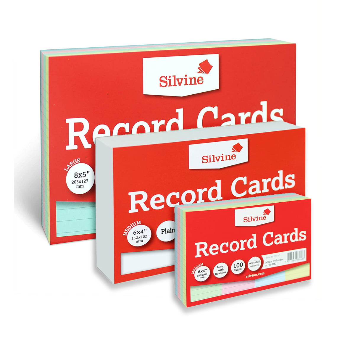 Silvine Record Cards